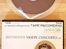 HEIFETZ Beethoven Violin Concerto, BSO, Munch RCA FCS-24 2tr 7.5 IPS Reel Tape