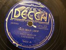 PRE WAR CAJUN Jolly Boys of Lafayette Dec 5431 Old Man Crip/There Come a Time V+
