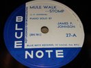 JAMES P JOHNSON Mule Walk Stomp / Arkansaw Blues 12