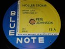 PETE JOHNSON Holler Stomp / You Don't Know My Mind 12