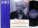 Lady Violet Bonham-Carter - The Impact Of Personality In Politics UK 1963 ERA LP