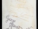 THE BEATLES autographs signed JOHN LENNON, PAUL McCARTNEY (Garry King LOA)