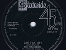 THE IMPRESSIONS 1969 UK 45  - CAN'T SATISFY / YOU'VE BEEN CHEATIN'