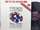 MERCURY LIVING PRESENCE STEREO FRENCH OVERTURES PARAY  VINYL LP CLASSICAL RECORD