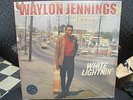 WAYLON JENNINGS White Lightnin LP Feat;Buddy Holly Don't think twice Big Mamou