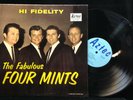 Four Mints-The Fabulous-Aztec 1002-RARE DOO WOP AUTOGRAPHED
