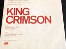 KING CRIMSON Atlantic Sampler RARE 45 from 1973 PROMO 4 song VG