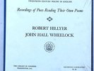 Robert Hillyer John Hall Weelock Poetry Lib Congress PL 25 sealed