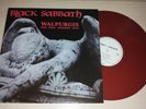 LP BLACK SABBATH - WALPURGIS - RED VINYL - LIMITED 1000 COPY