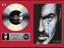 George Michael - Older - Signed Platinum Disc Replica Music Award