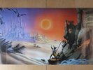 Vintage Diamond Head 1980's Lge Poster Album Cover Original Produced 80's RARE
