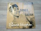 SARAH VAUGHAN jazz7swing45 *RARE UK ONLY EP*blues50s*EX+* Songs From 1958 vaughn