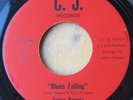 CHICAGO BLUES 45: JIMMY ROGERS Blues Falling/Broken Heart C.J. 666 with the Aces