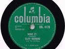 CLIFF RICHARD AND THE DRIFTERS 78 - MOVE IT - SCHOOLBOY CRUSH - 1ST UK RELEASE