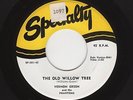 '56 W Coast R&B/DooWop VERNON GREEN/PHANTOMS The Old Willow Tree M- HEAR