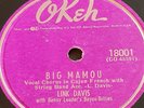 RARE CAJUN LINK DAVIS+BENNY LEADER'S BAYOU BILLIES Big Mamou/Pretty Little Dedon