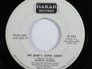 Crossover Soul 45 SHIRLEY KAROL My Baby's Gone Away DAKAR promo HEAR