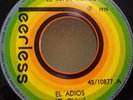 EL SUPER COMBO EL ADIOS  VERY RARE MONTUNO  MEXICO   # 16 ???