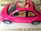 Barbie Hot Pink Volkswagen VW Beetle Car Mattel 2000 Collectable Worldwide Post