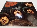 THE BEATLES 'Rubber Soul' Vinyl LP Flipback STEREO Black & Silver Label - D35