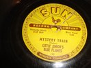 LITTLE JUNIOR'S BLUE FLAMES - SUN 78 RPM - MYSTERY TRAIN / LOVE MY BABY- LISTEN