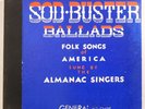 THE ALMANAC SINGERS Sod Buster Ballads GENERAL 3 x 78RPM SET folk songs