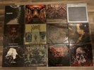 12 Death Metal Vinyl - Carcass, Bolt thrower, Slayer, Paradise lost, Master...