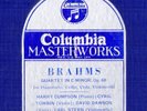 311g4. Cumpson/Towbin/Dawson/Stern - Quartet (Brahms, Op. 60 - Columbia Blue 198