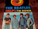 The Beatles-Help /I'm Down-Vinyl 45 w/Picture Sleeve