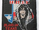 W.A.S.P. Blind in Texas , Vintage Patch 1986 ,rar, rare , WASP
