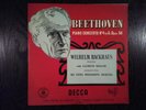 BEETHOVEN PIANO CONC. N°4 WILHELM BACKHAUS DECCA LXT 2629 1ED ORANGE/GOLD UK LP