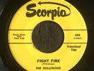 Golliwogs, Scorpia 405, Fight Fire & Fragile Child, Yellow label promo