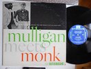 Gerry Mullligan meets Thelonious Monk Riverside blue DG label