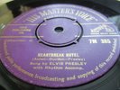 Elvis Presley Heartbreak Hotel / I Was The One 1st issue 1956 uk  HMV 45. EX+