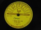 Johnny Cash 78 I Walk the Line / Get Rhythm   Sun VG++ rock