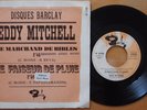 EDDY MITCHELL Le marchand de bibles rare PROMO JUKEBOX BARCLAY + pochette