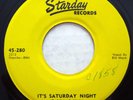 STARDAY 280 Bill Mack Orig RARE Rockabilly 45 Excellent Plus It's Saturday Night