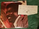 DAN AYKROYD BLUES BROTHERS Hand-Written Notes with WILSON PICKETT HITS 2-LP SET