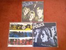 3 Vinyl Albums by The Police Outlandos d'amour, Synchronicity, Regatta de Blanc