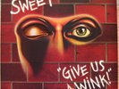 Sweet Give Us A Wink 70's 1st Japan Capitol ECS-80460 W/Insert