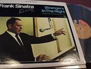 FRANK SINATRA STRANGERS IN THE NIGHT LP AUTOGRAPHED SIGNED 1984 NM VINYL VG+ CVR