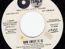NICE 1964 PROMO MOTOWN 45 MARVIN GAYE HOW SWEET IT IS TAMLA VG++ to NEAR MINT