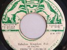 PRINCE GEORGE - BABYLON KINGDOM FALL - STUD ( ROOTS 7 )