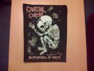 Cannibal Corpse Butchered At Birth Back Patch Original 1992 Blue Grape