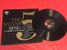FIVE 5 SATINS SING Ember DOO WOP ALBUM VINYL LP