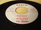 DARLENE AND THE JOKERS - FRANKIE Hawaii Hawaiian doo wop 45 rpm on DANCO Masako