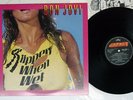 BON JOVI SLIPPERY WHEN WET MERCURY 28PP-1025 Japan VINYL LP