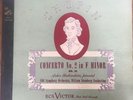78rpm RUBINSTEIN Near Mint  1946 Chopin Concerto No. 2 in F Minor 4 Records 78s