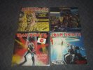 4 IRON MAIDEN Vinyl Imports 2 minutes to midnight- Maiden Japan-stranger-drifter
