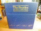 Beatles blue box British 45 singles collection Parlophone / Apple